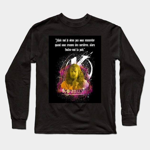 But I don't come to piss you off when you burn witches, so leave me alone. Long Sleeve T-Shirt by Panthox